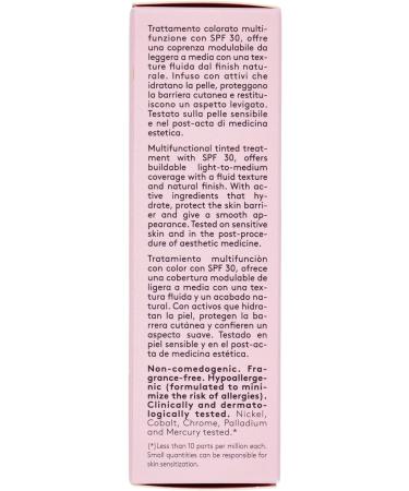  Korff Korff Intense Barrier Skin Tint Tinted Face Care 01 SPF 30 Sun Protection Even and Buildable Coverage Natural Finish Suitable for All Skin Types 30 ml - Buy Online on GoSupps.com