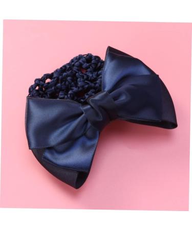 Ipetboom Hair Clip Bun Cover Bowknot Hair Clip with Hairnet Hair Net for Women French Barrette Bowknot French Hair Clip Bun Net Barrettes for Women Bow Hair Net Scarf Overlay Network Nurse - Buy Online on GoSupps.com