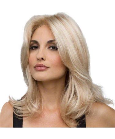 wigs ladies Short wavy Bobo human hair Rose Wig Glueless Front Wigs Gold Women