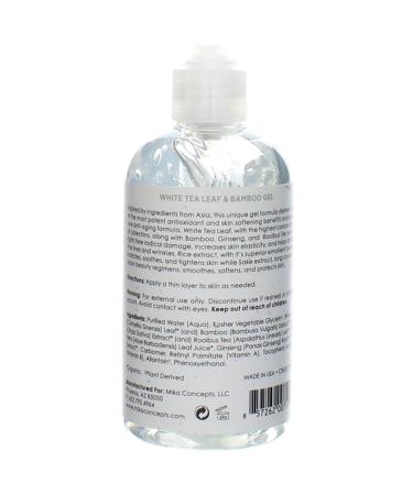 Shop White Tea & Bamboo Gel (8 oz) Hydrating Skincare for All Skin Types | International Shipping Available - Buy Online on GoSupps.com