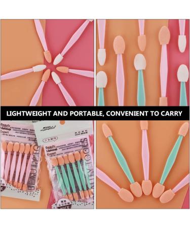 Baluue 2 Sets Eye Shadow Brush Eyeshadow Sponge Applicator Make Eyeshadow Brush Sponge Sponges Non Latex 7.4X1cmx2pcs As Shownx2pcs - Buy Online on GoSupps.com