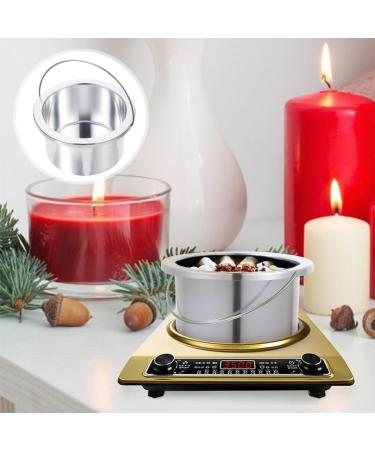 Villcase Candle Production Kit - 2 Wax Heating Accessories & Universal Melting Pot Interior - Perfect for Candle Making & Wax Melting - Buy Online on GoSupps.com