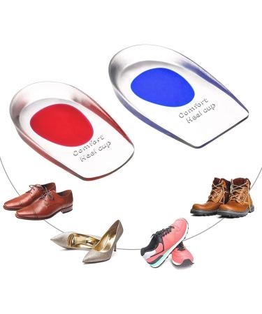 Carehabi Heel Spur Inserts - Soft Gel Pillows for Men & Women | Orthopedic Support for Heel & Achilles Tendon - 2 Pairs - Buy Online on GoSupps.com