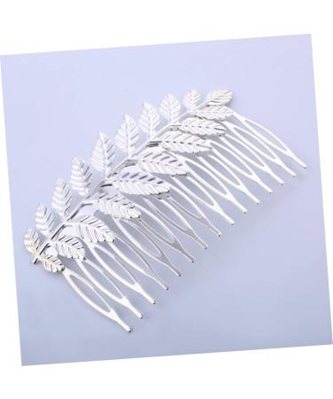 Beaupretty wedding hair comb girl birthday bridesmaid hair clip leaf comb hair comb leaves Flower Comb for Bridal Hair Comb for Bride Alloy Comb hairpin headgear gold leaf Comb - Buy Online on GoSupps.com