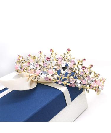 Handmade Crystal Crown Hair Jewelry | Elegant Accessories for Weddings Proms & Special Events - Buy Online on GoSupps.com