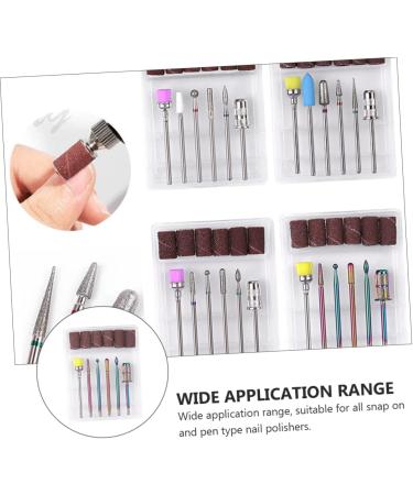 BESPORTBLE 1 Set Nail Polisher Nail Drill Bit Nail Replacement Bits Nail Manicure Tools Nail Tools Manicure Sanding Bands Manicure Drill Bits Stainless Steel. Silicone. Quartz. Ceramics - Buy Online on GoSupps.com