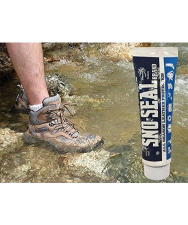 Atsko Sno-Seal 3.5. oz. (100 gram) with applicator Waterproofing