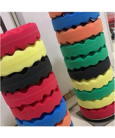 Yangqi Yaoqijie 8-Inch Double Sponge Polish Pad | Ultra-Fine Foam Polier Pillow | 6 Colors Available | Black Sponge X1PC | International Shipping - Buy Online on GoSupps.com