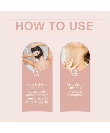 Body Skin Care Oil Body Skin Moisturizing Massage Care Hydrating Moisturizing Firming Skin Care Essential Oil Coconut Donuts - Buy Online on GoSupps.com