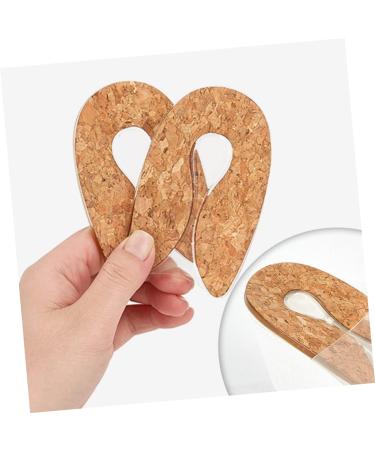 FOMIYES 2 Pairs Transparent Heel Pads - Reusable Silicone Heel Protectors for Women's Shoes - Buy Online on GoSupps.com