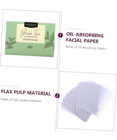 Angoily 4boxes Facial Oil Blotting Paper Tissue Paper for Oily Skin Oil Absorbing Papers Facial Oil Cleaning Paper Skin Care Products Oil-Absorbing Paper Men and Women Face Oil - Buy Online on GoSupps.com
