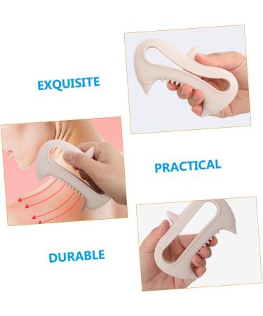 Fomiyes 2-in-1 Acupuncture Hand Massager & Scalp Brush - Silicone Gua Sha Tool for Ultimate Relaxation & Wearable Pebbles - International Shipping Available - Buy Online on GoSupps.com
