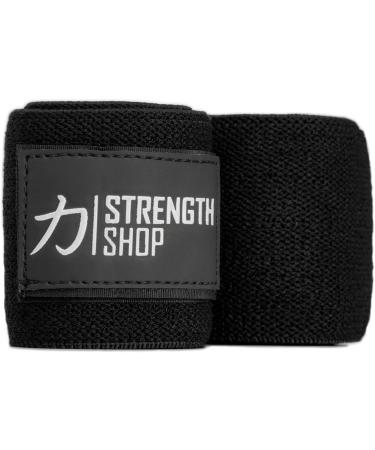 Strength Shop Zeus Wrist Wraps Black IPF Approved | 30cm | International Shipping Available - Buy Online on GoSupps.com