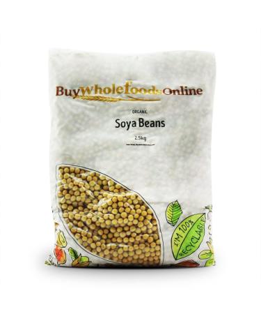 Organic Soya Beans 2.5kg (BWFO) - Buy Online on GoSupps.com