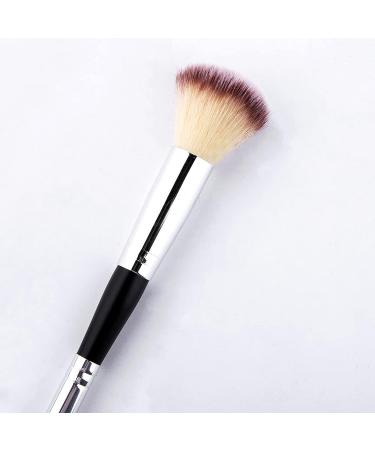 Foundation Brush for Liquid Makeup 2-in-1 Contour Brush Concealer Brush Makeup Brush for Buffing Blending Sculpting Highlight Contouring Double Ended Makeup Brush - Buy Online on GoSupps.com