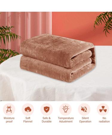 190W Electric Ceiling Thermal Blanket - 9 Temp Levels Fast Heating Body Warmer & Cozy Mattress Cover (180x130cm) for Neck Shoulder & Back - International Shipping - Buy Online on GoSupps.com