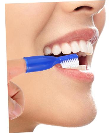 Plafope Mini Toothbrush Set - 10 Portable Finger Toothbrushes for Travel & Cleanliness - Buy Online on GoSupps.com