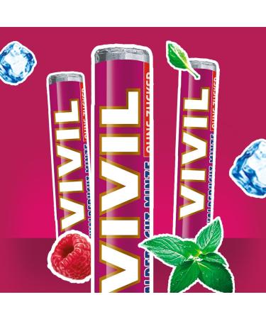 Vivil Roll Forest Fruit Mint - Sugar-Free & Vegan Fruity Pastilles - 3 Pack (3x28g) - Buy Online on GoSupps.com