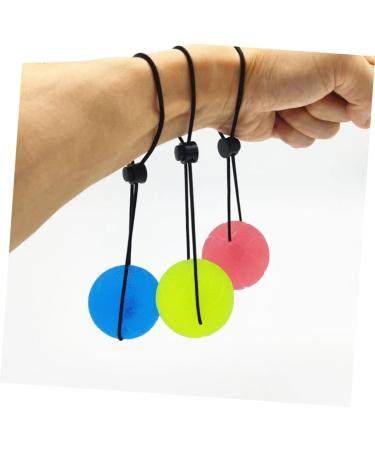 Therapeutic Hand Balls for Stress Relief - BUIFULSIC Squeeze Finger Grip Balls - Decompression Hand Therapy - 20x5cm Blue - Buy Online on GoSupps.com