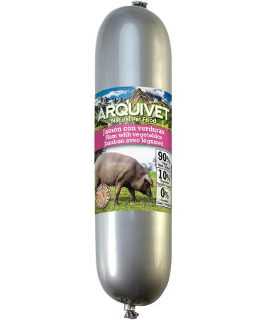 Ham Sausage with Vegetables for Dogs - 500g - Arquivet - Buy Online on GoSupps.com