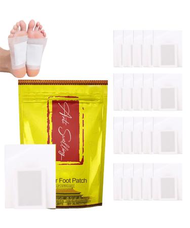 Detox Foot Patches Ginger Detox Cleanse Weight Loss Patches Detox Foot Pads to Remove Toxins Detox Foot Spa Anti Swelling Detox Patches Stress Relief & Deep Sleep Enhance Blood Circulation(20PCS)
