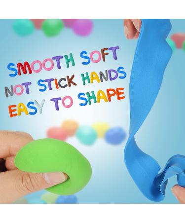 50 Color Modeling Clay Kit | Air Dry Magic Clay with Sculpting Tools | Safe & Non-Toxic | Great Gift for Kids - Buy Online on GoSupps.com