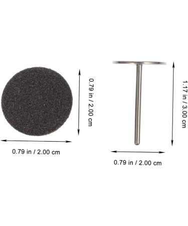 Healeved 2 Sets Nail Polishing Sheets Nail Buffer Block Electric Tools Manicure Grinding Slices Stainless Steel Drill Bit Foot File Sandpaper Disc Nail Disc Bit Nail File Lava Stone Manual - Buy Online on GoSupps.com