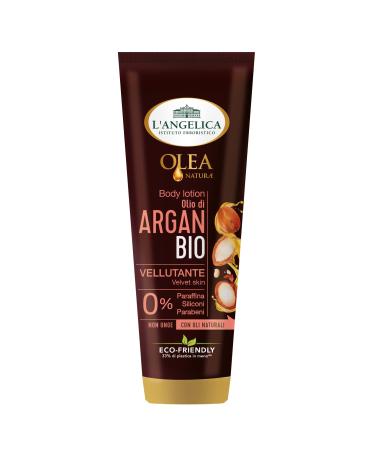 Coswell LAngelica Body Lotion Bio Argan Oil 6 x 250 ml moisturizing body cream velvety soft and antioxidant scented body cream for dry skin makes the skin soft without parabens
