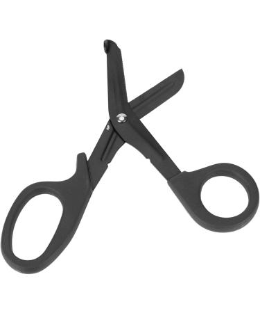 Buy First Aid Scissors for Nurses | Stainless Steel Trauma & Emergency Scissors (Black) - Fast International Shipping - Buy Online on GoSupps.com