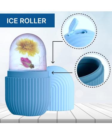 SWOSH Facial Ice Roller Massager | Cool Skincare Tool for Refreshing Face Eye Chin & Neck Ideal for Men & Women - Buy Online on GoSupps.com