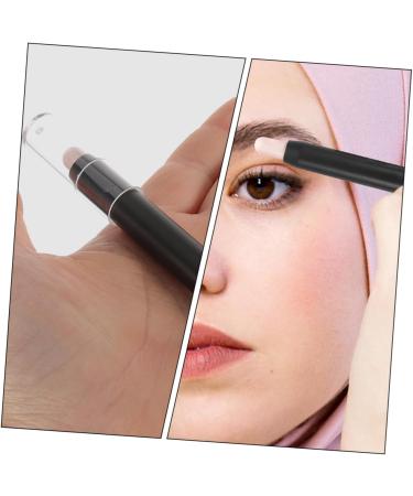 Healvian 2pcs Eyeshadow Eye Makeup Brush Eye Makeup Tool Eye Shadow Makeup Make up Brush Eye Shadow Stick Abs - Buy Online on GoSupps.com