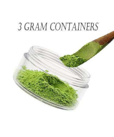 3g Cosmetic Sample Jars with Lids - 50pcs Empty Makeup Containers BPA-Free Black - 50 Count - Buy Online on GoSupps.com