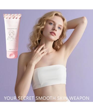 Nbzsmlkn No Shave Hair Removal Cream Hydrates and Nourishes the Skin Makes it Soft and Protected After Hair Removal Fast and Mild 2 pieces - Buy Online on GoSupps.com