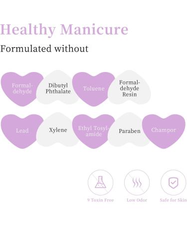 MEGIOR Pastel Purple Gel Nail Polish 15ml Gel Polish 1PCS Soak Off UV LED Nail Gel Polish for Nail Art Manicure Salon DIY Home for Women Girls Nails - Buy Online on GoSupps.com