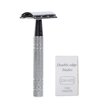 1set Razor Beard Shaving Cutter Manual Beard Shaver Eyebrow Shaping Cutter Beard Trimmer Double-edge Shaver Beard Shaver for Men Vintage Shaver Manual Shaver Vintage Beard Shaver