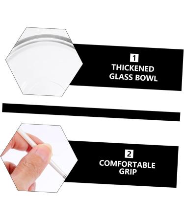 DRESSOOS Beauty Facial Brush Bowl Fan Applicator for Peel Makeup Mud Brushes Facial Tool Creamy Blush Scraper Beauty Tools Body Butter Care White Nursing Kit - Buy Online on GoSupps.com