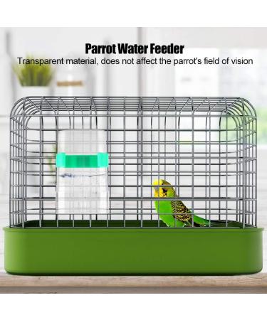 Garosa Automatic Parrot Water Supply - Transparent Bird Drinking Bowl & Feeding Bottle for Easy Watering - Buy Online on GoSupps.com