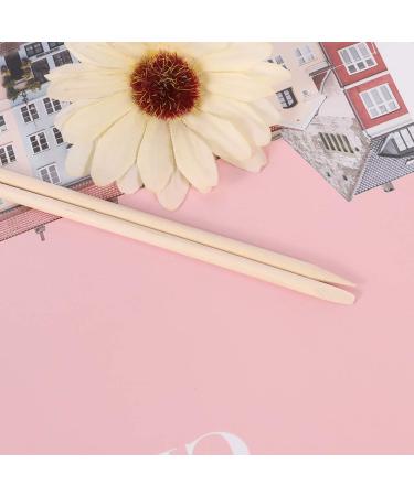 100 Pcs Tao Pipe Wooden Sticks - Double-Sided Nail Art & Multifunctional Pedicure Tool for Manicure & Nail Care - Buy Online on GoSupps.com