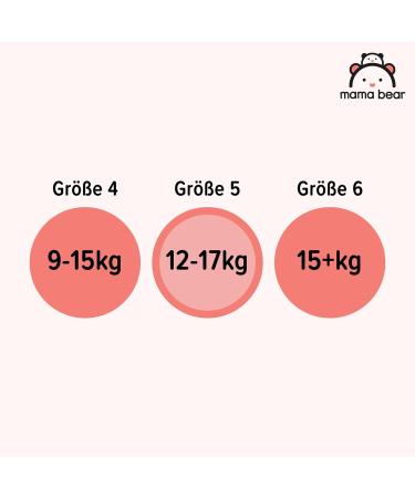 Amazon Brand Mama Bear Disney Diaper Pants Size 5 (12-17 kg) - 70 Count White - Diapers for International Shipping - Buy Online on GoSupps.com