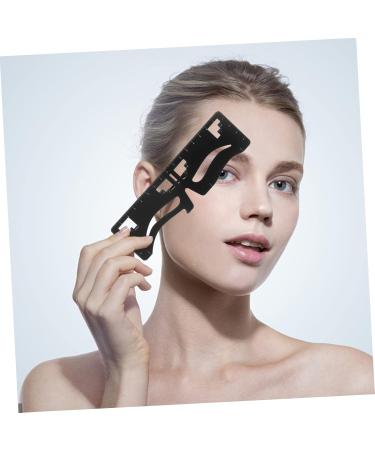 DOITOOL 4 Pcs Eyebrow Ruler Eyebrow Measurement Stencil Eyebrow Measuring Tool Eyebrow Trimming Template - Buy Online on GoSupps.com