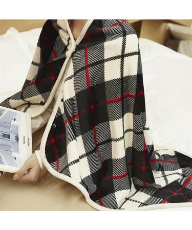 2 In1 Electric Heated Blanket Adjustable Timing Warm Shawl Flannel Throw Blanket Winter Warm Home USB Heating Blanket 140x80cm (Color : A Size : One Size) (A One Size) - Buy Online on GoSupps.com