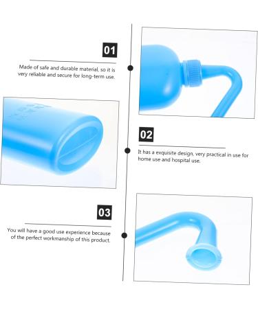 Mobestech 4-Piece Stoma Bag Cleaning System | Colostomy Bag Wash Tools | Hospital-Grade Cleaning Bottles 18x7x4cm - Buy Online on GoSupps.com