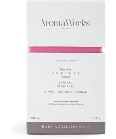 Nurture Bath Oil | May Chang & Sandalwood | Handmade in the UK | All Skin Types | 100 ml - Buy Online on GoSupps.com