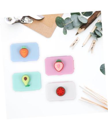 HOMSFOU 5 PCS Cute Travel Contact Lens Case with Tweezers - Perfect for International Shipping - Buy Online on GoSupps.com