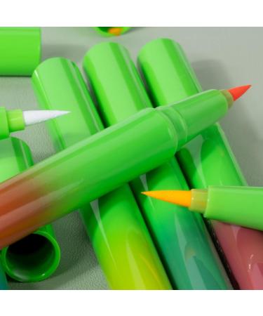  Generisch 8 Pack Neon Coloured Neon Liquid Ink Pencils 8 Matte Eyeliner Pencils Long Lasting Waterproof Anti-fouling Component for Women - Buy Online on GoSupps.com