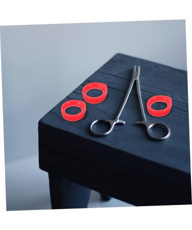 PopetPop Silicone Ring Scissors Accessories - 4-Piece Onion Cutter & Fabric Scissors with Finger Protection Clamping Blocks - Buy Online on GoSupps.com