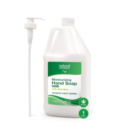 NATURAL CONCEPTS | Moisturizing Hand soap with Aloe Vera | 1 gallon (128 oz)  refill