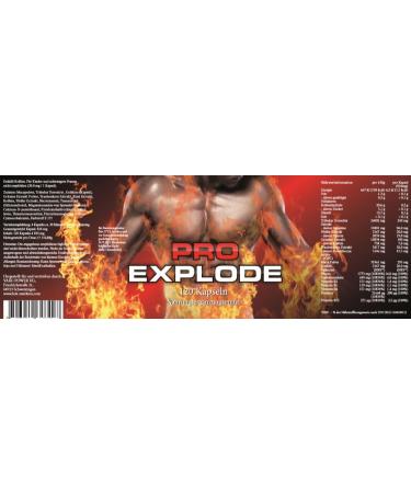 Pro Explode by Vargpower | Best Pre Workout Booster | 120 Capsules | Doping-Free | Popular Among Athletes | Pharmaceutical Quality | International Shipping Available - Buy Online on GoSupps.com