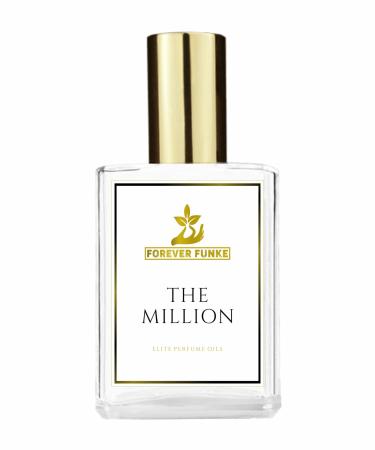 Forever Funke Perfume Impressions Replica Version Fragrance Dupes Concentrated Long Lasting Refillable Bottle (100ml/3.4 Fl Oz P.R 1 MILLION IMPRESSION) 3.4 Fl Oz (Pack of 1) P.R 1 MILLION IMPRESSION