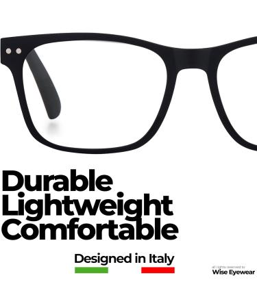 Wise Eyewear 2 Pack Multi Focus Progressive Reading Glasses No Line 3.0 Power - Black - Shop Internationally - Buy Online on GoSupps.com